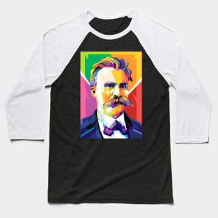 Friedrich Nietzsche Baseball T-Shirt